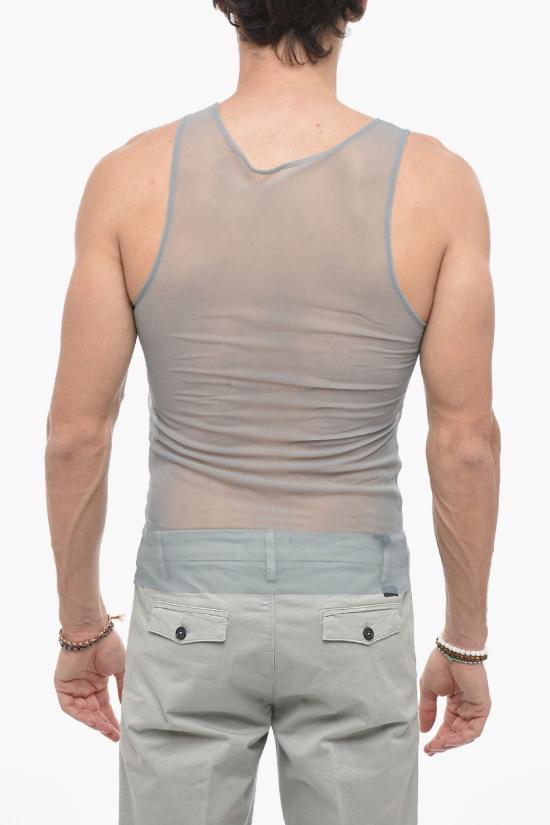  루도빅 드 생 세르넹 민소매 티셔츠 LDSS SS23 TP13 BLUE Blue - LUDOVIC DE SAINT SERNIN