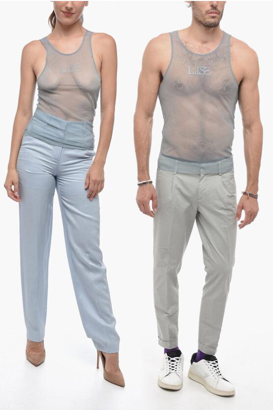  루도빅 드 생 세르넹 민소매 티셔츠 LDSS SS23 TP13 BLUE Blue