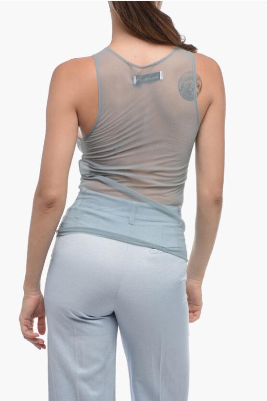  루도빅 드 생 세르넹 민소매 티셔츠 LDSS SS23 TP13 BLUE Blue - LUDOVIC DE SAINT SERNIN