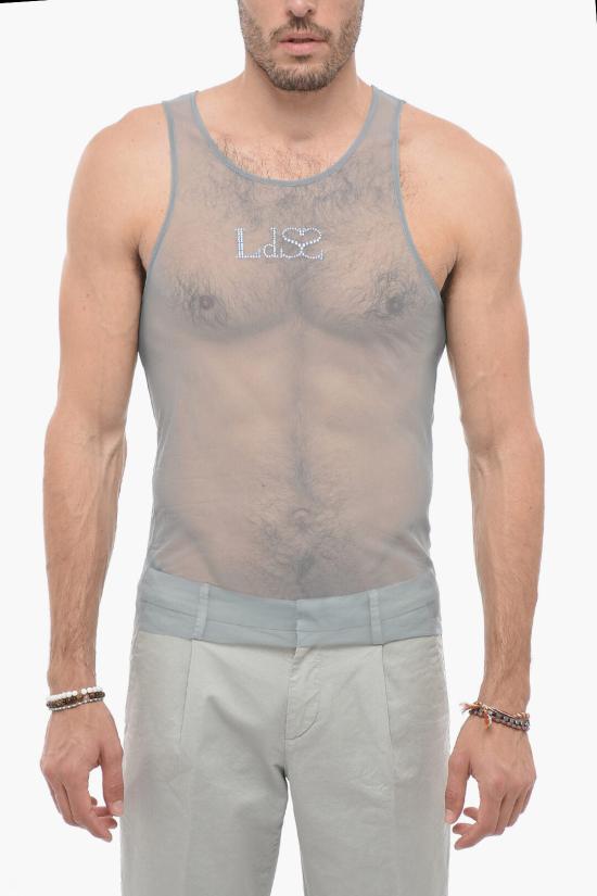  루도빅 드 생 세르넹 민소매 티셔츠 LDSS SS23 TP13 BLUE Blue - LUDOVIC DE SAINT SERNIN