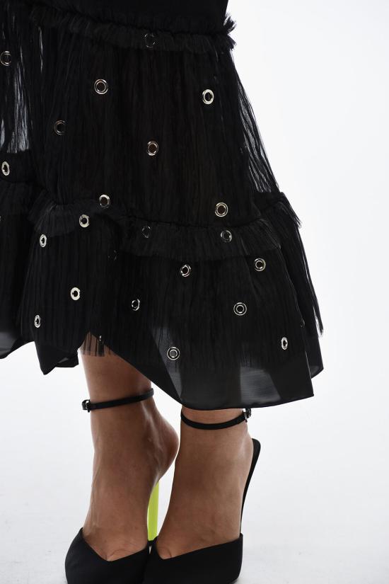  오프화이트 롱 원피스 OWDJ004F23FAB0011000 Black - OFF WHITE