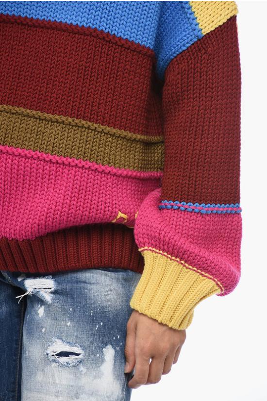  디스퀘어드2 스웨터 S72HA1093 S18075 961 Multicolor - DSQUARED2