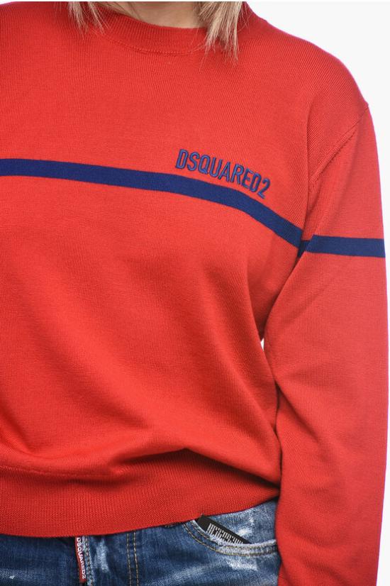  디스퀘어드2 스웨터 S72HA1113 S17435 966 Red - DSQUARED2