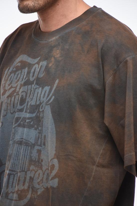  디스퀘어드2 반팔 티셔츠 S74GD1183 S21600 144 Brown - DSQUARED2