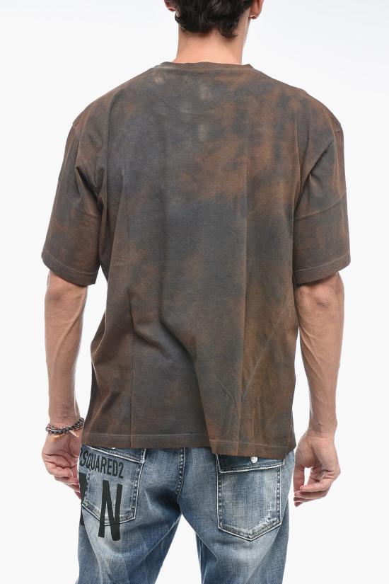  디스퀘어드2 반팔 티셔츠 S74GD1183 S21600 144 Brown - DSQUARED2