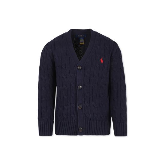 26SS [키즈] 랄프 로렌 가디건 925717006 BLUE