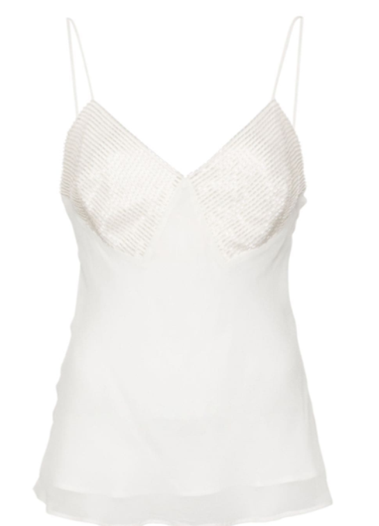 24FW 막스마라 민소매 티셔츠 2421166016600 OPACHE001 - MAX MARA