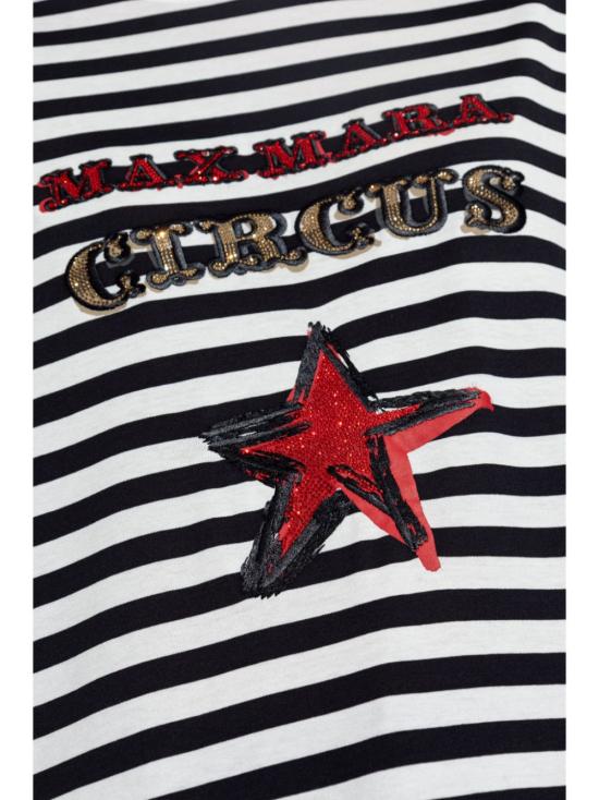 24FW 막스마라 반팔 티셔츠 2421946041600 KAKI002 - MAX MARA