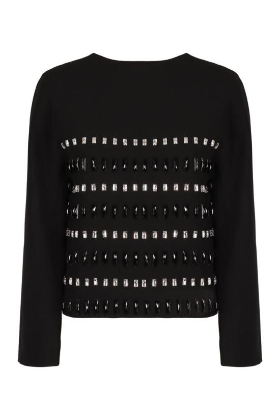 24FW 막스마라 스튜디오 자켓 MANTO2426046013600 003 Black - MAX MARA STUDIO