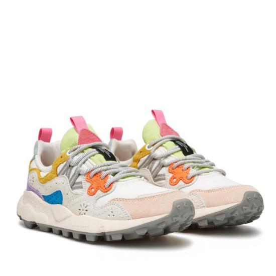  플라워 마운틴 스니커즈 2017817 1N04 WHITE PINK - FLOWER MOUNTAIN