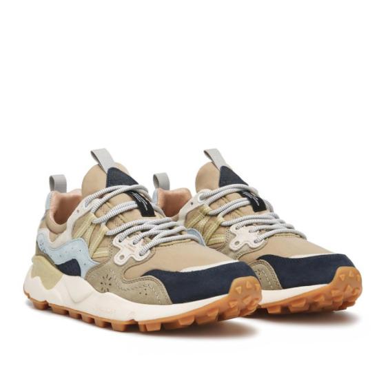  플라워 마운틴 스니커즈 2017816 1A08 NIGHT BLUE BROWN GREEN - FLOWER MOUNTAIN