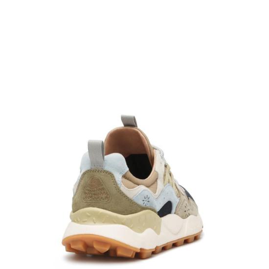  플라워 마운틴 스니커즈 2017816 1A08 NIGHT BLUE BROWN GREEN - FLOWER MOUNTAIN