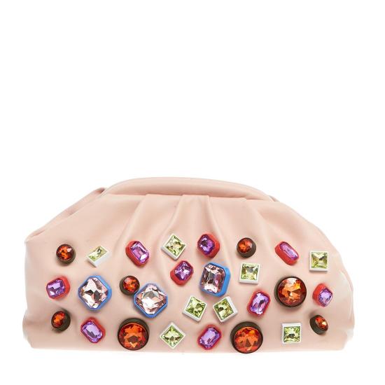  에센셜앤트워프 클러치/파우치 FINESTONES F1OW ECR LIGHT PINK ORANGE - ESSENTIEL ANTWERP