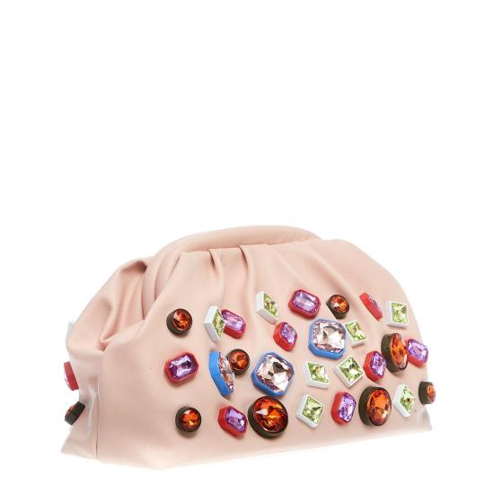  에센셜앤트워프 클러치/파우치 FINESTONES F1OW ECR LIGHT PINK ORANGE - ESSENTIEL ANTWERP