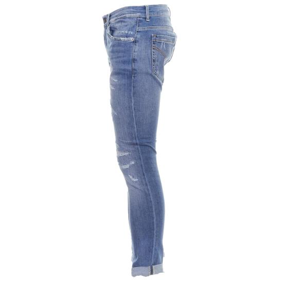 돈답 데님 스트레이트 팬츠 GEORGEUP232DSE297UGV9 GV9 MEDIUM LIGHT DENIM - DONDUP
