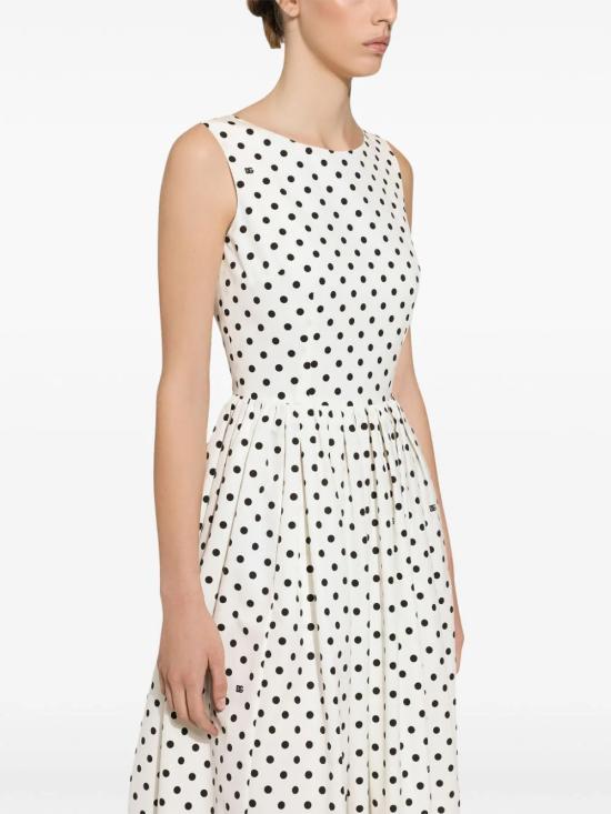 24FW 돌체앤가바나 원피스 F6JHVTHS5R7 HWZQN POIS PICC 0 8 F BIAN - DOLCE & GABBANA