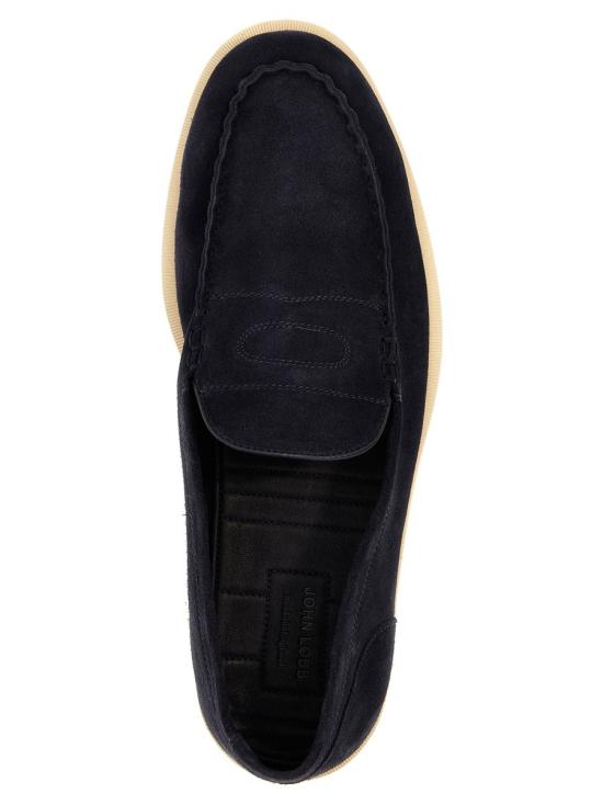  존롭 로퍼 B0222FLNAVY BLUE - JOHN LOBB