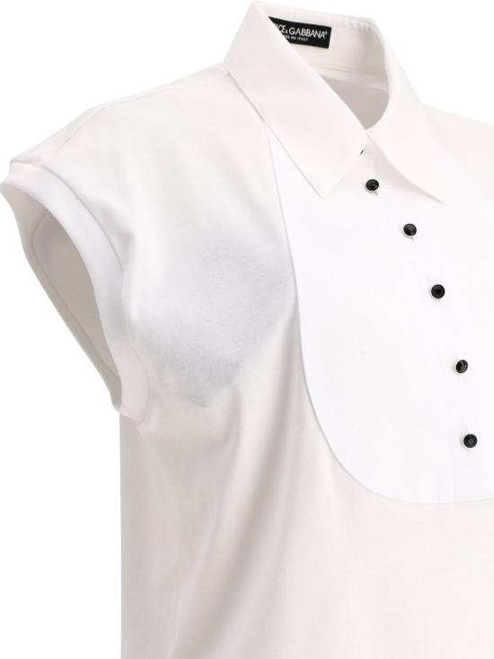  돌체앤가바나 셔츠 F8V04ZGDCH5W0800 WHITE - DOLCE & GABBANA