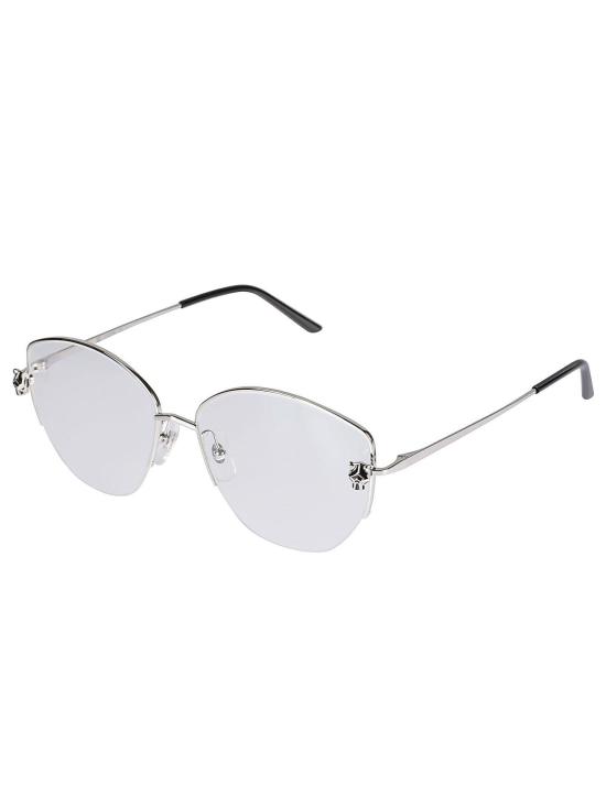  까르띠에 선글라스 CT0370O 002 SILVER SILVER TRANSPA - CARTIER