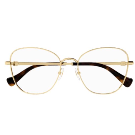 구찌 선글라스 GG1418O 001 GOLD GOLD TRANSPARENT - GUCCI