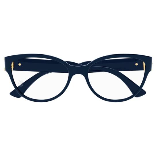  까르띠에 선글라스 CT0450O 003 BLUE BLUE TRANSPARENT - CARTIER