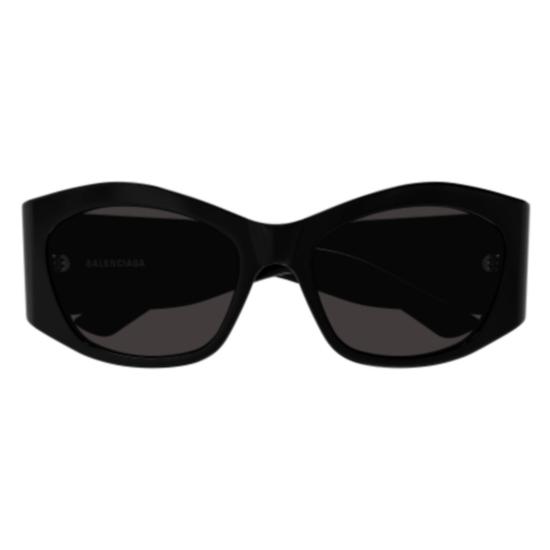  발렌시아가 선글라스 BB0329S 001 BLACK BLACK GREY - BALENCIAGA