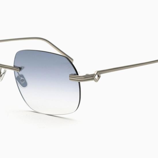  버스트 아웃 선글라스 PYTHON ARGENTO SN003 AZZURRO ARGENTO - BUST OUT