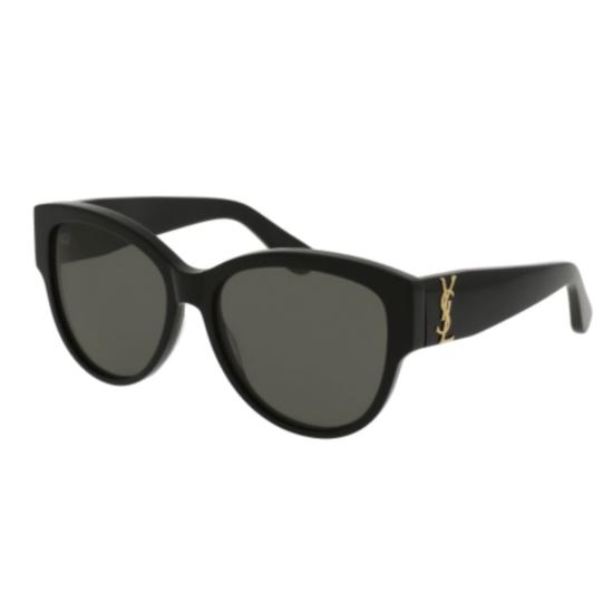 생로랑 선글라스 SL M3 002 BLACK BLACK GREY