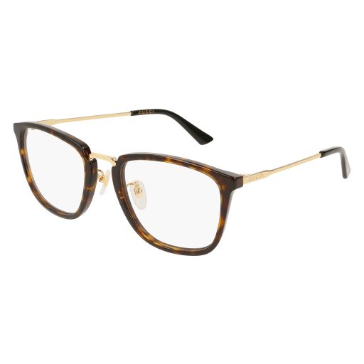  구찌 선글라스 GG0323O 006 HAVANA GOLD TRANSPARE