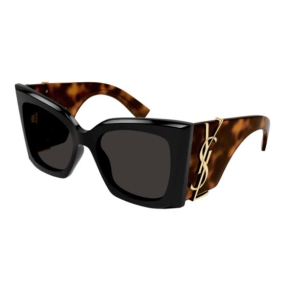  생로랑 선글라스 SL M119 BLAZE 003 BLACK HAVANA BLACK