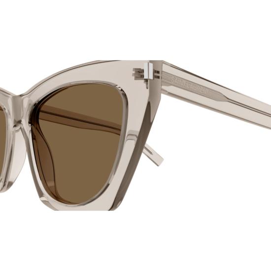  생로랑 선글라스 SL 214 KATE 032 BEIGE BEIGE BROWN