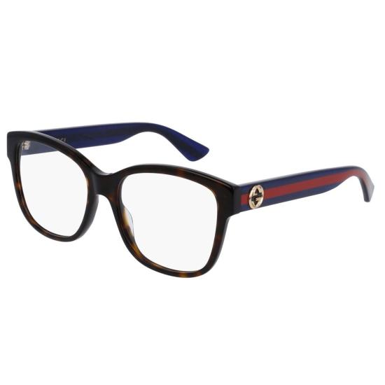  구찌 선글라스 GG0038ON 003 HAVANA BLUE TRANSPARENT