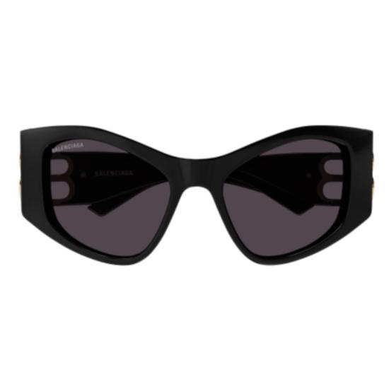  발렌시아가 선글라스 BB0287S 001 BLACK BLACK GREY