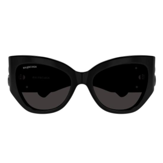  발렌시아가 선글라스 BB0322S 001 BLACK BLACK GREY - BALENCIAGA