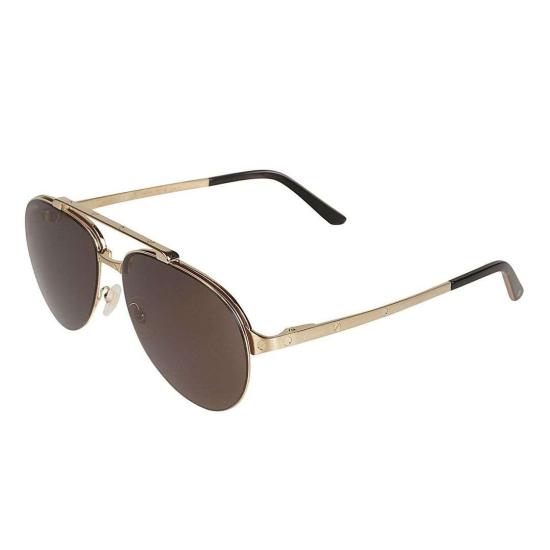  까르띠에 선글라스 CT0354S 001 GOLD GOLD GREY - CARTIER
