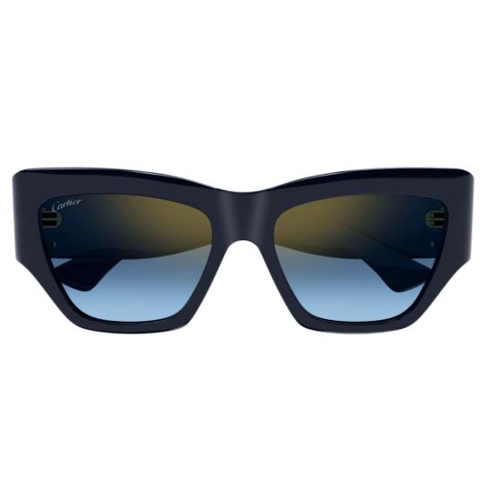  까르띠에 선글라스 CT0435S 004 BLUE BLUE BLUE - CARTIER