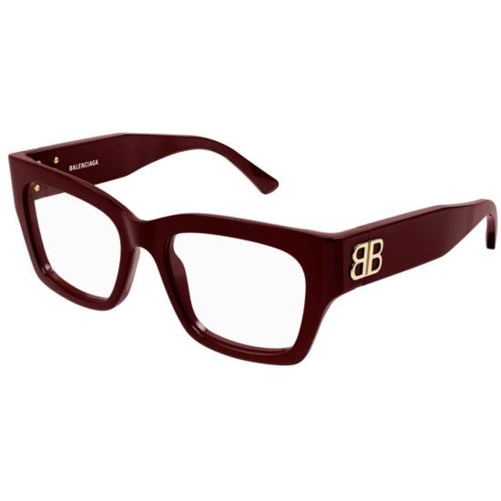  발렌시아가 선글라스 BB0325O 009 BURGUNDY BURGUNDY TRA - BALENCIAGA