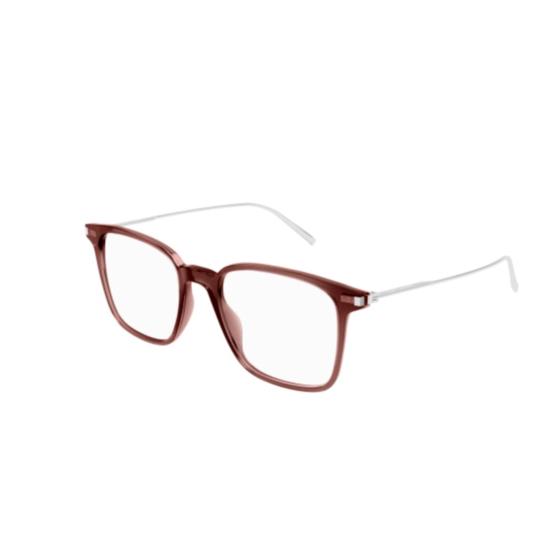  생로랑 선글라스 SL 577 003 BROWN SILVER TRANSPAR