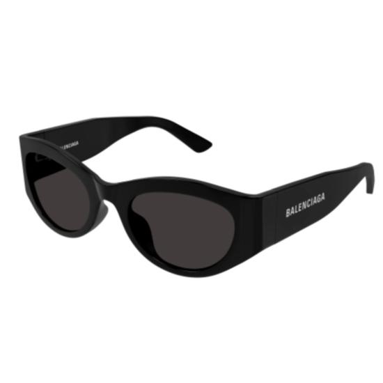  발렌시아가 선글라스 BB0330SK 001 BLACK BLACK GREY - BALENCIAGA