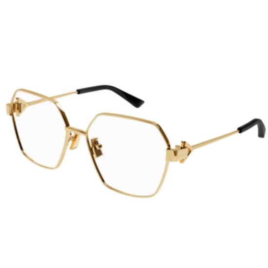  보테가베네타 선글라스 BV1224O 002 GOLD GOLD TRANSPARENT