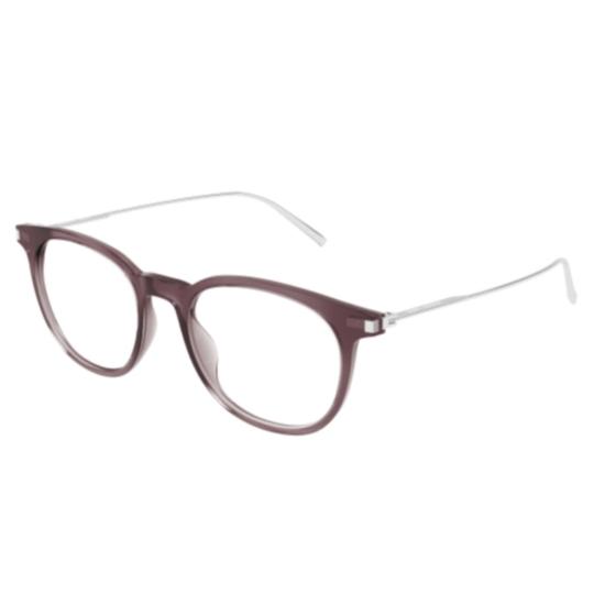  생로랑 선글라스 SL 579 004 BROWN SILVER TRANSPAR