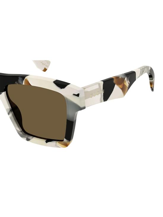 구찌 선글라스 GG1623S 002 WHITE WHITE BROWN - GUCCI