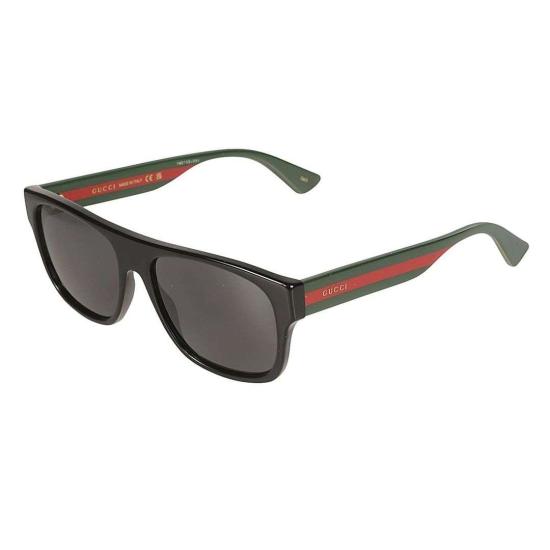  구찌 선글라스 GG0341S 001 BLACK MULTICOLOR GREY - GUCCI
