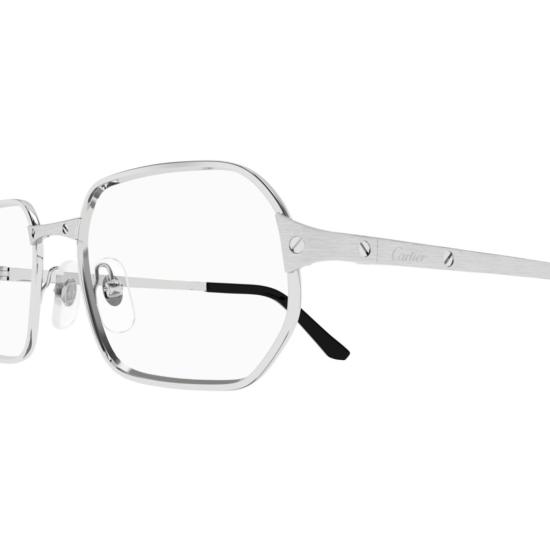  까르띠에 선글라스 CT0442O 002 SILVER SILVER TRANSPA