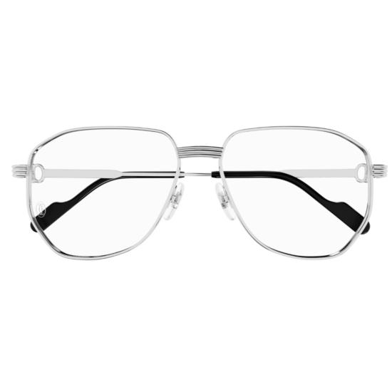  까르띠에 선글라스 CT0484O 002 SILVER SILVER TRANSPA - CARTIER