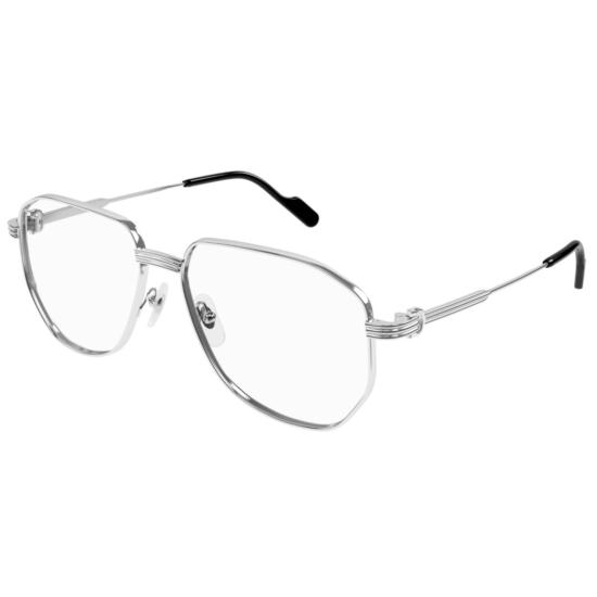  까르띠에 선글라스 CT0484O 002 SILVER SILVER TRANSPA
