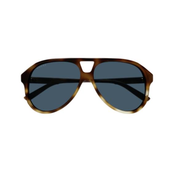  구찌 선글라스 GG1286S 004 HAVANA HAVANA BLUE - GUCCI