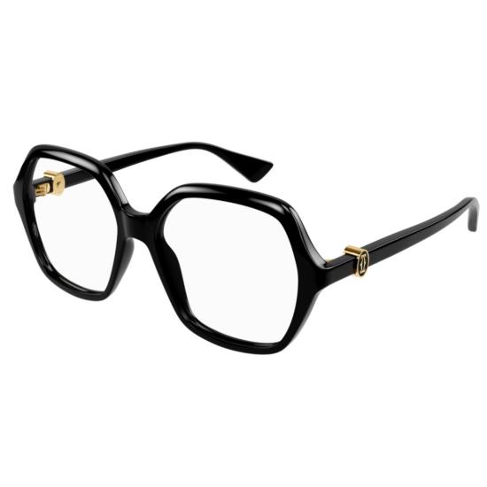  까르띠에 선글라스 CT0492O 001 BLACK BLACK TRANSPARE - CARTIER
