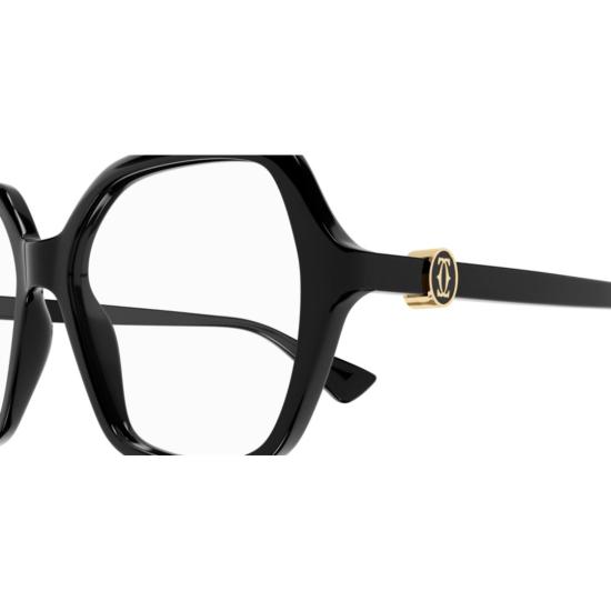  까르띠에 선글라스 CT0492O 001 BLACK BLACK TRANSPARE