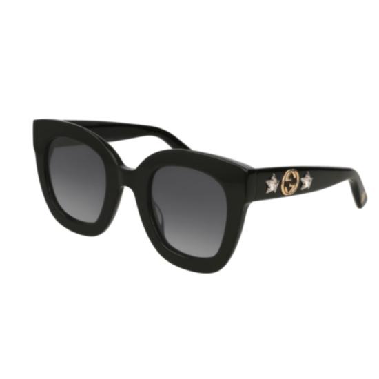  구찌 선글라스 GG0208S 001 BLACK BLACK GREY